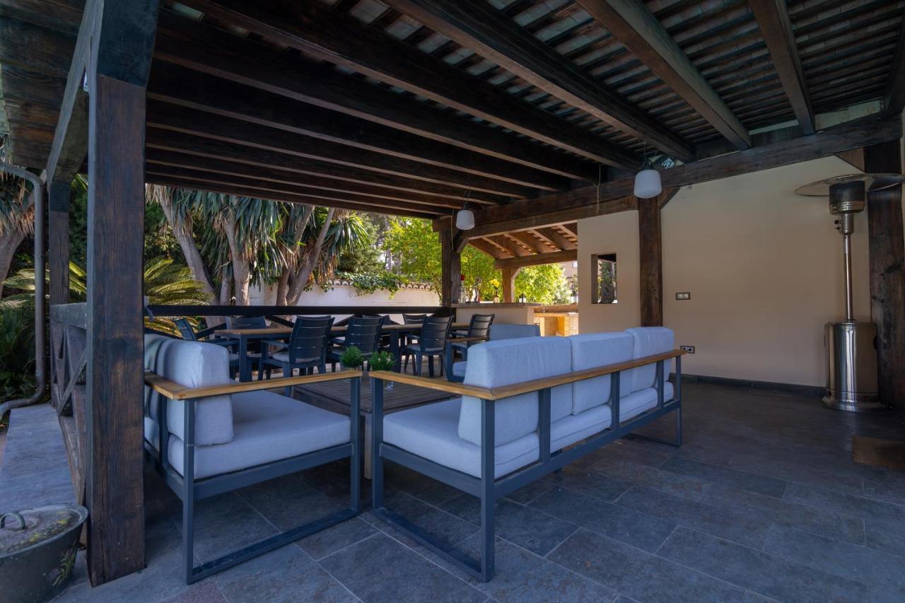 Villa Huerta 2, Paterna, Jacuzzi, Sauna Esterno foto