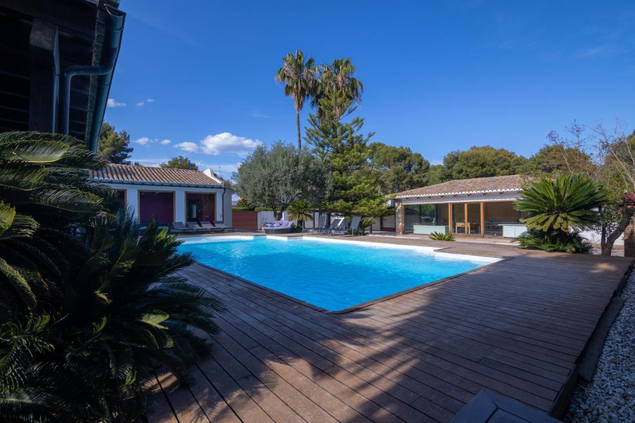 Villa Huerta 2, Paterna, Jacuzzi, Sauna Esterno foto