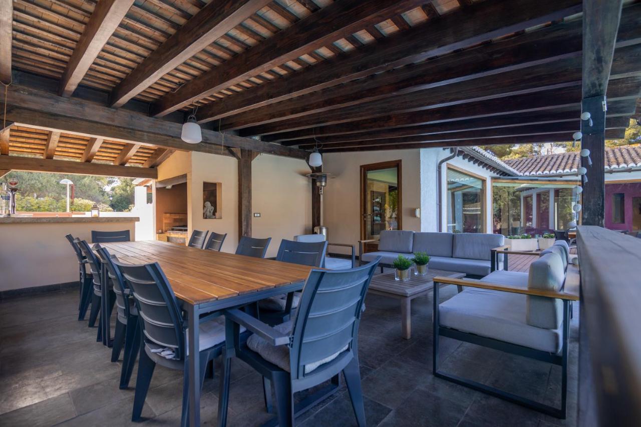 Villa Huerta 2, Paterna, Jacuzzi, Sauna Esterno foto